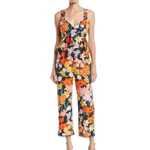 SAYLOR INES Poplin Jumpsuit Sweetheart